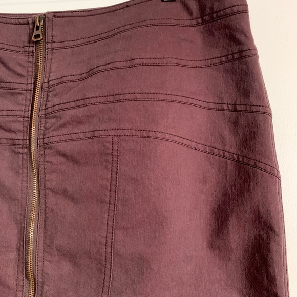 049 SPANNER plus cotton back zip skirt - Picture 4 of 6